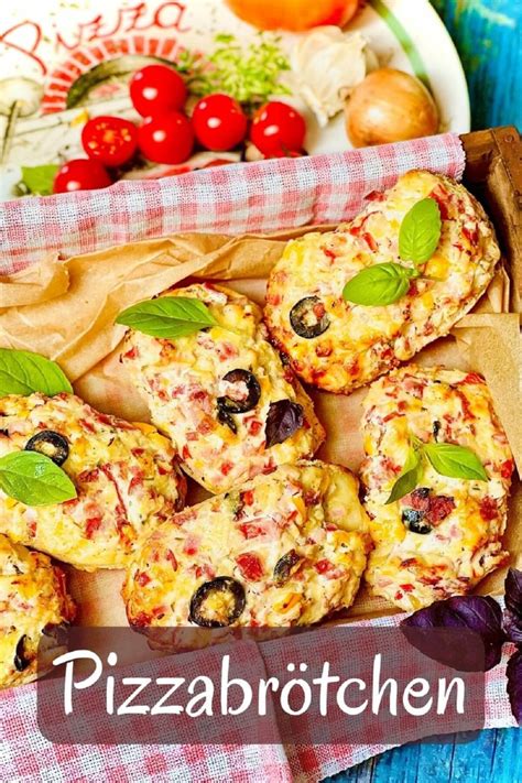 Schnelle Pizzabrötchen bestes Rezept