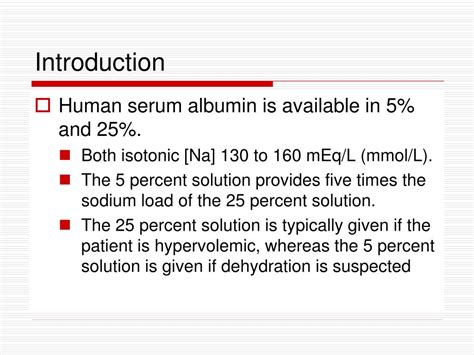 Ppt Albumin Powerpoint Presentation Free Download Id5535449