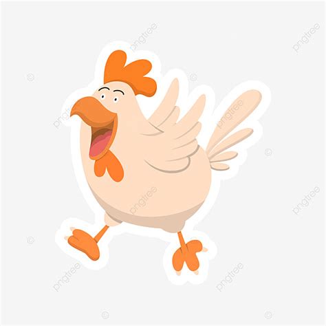 gambar ilustrasi vektor karakter kartun ayam lucu ayam kartun mouse