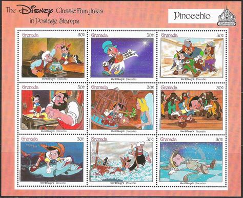 My Postage Stamps Collection: Disney - Grenada