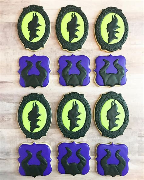 Maleficent Sugar Cookies