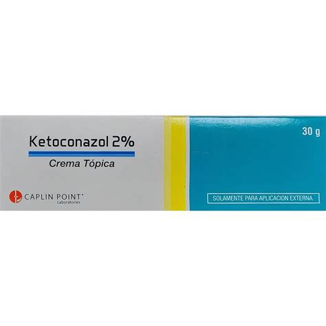 Ketoconazol Caplin Point 2 Crema X 30gr Disfarmell