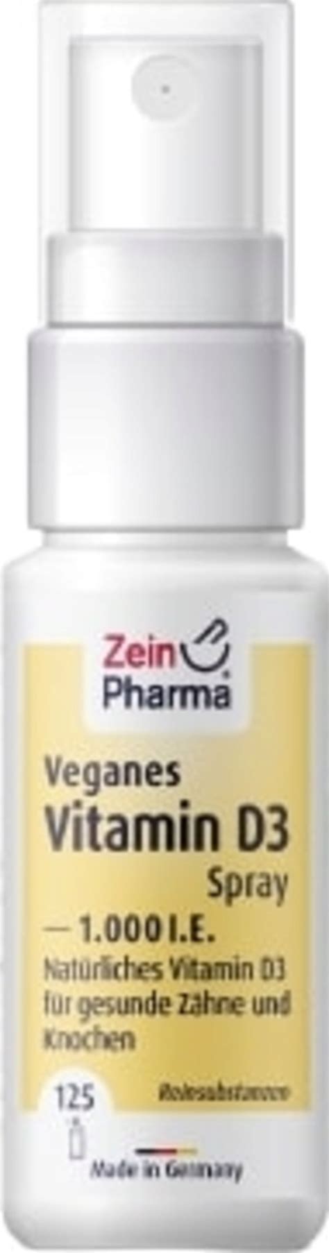 Vitamina D Vegan Ui In Spray Ml Zeinpharma Vitalabo