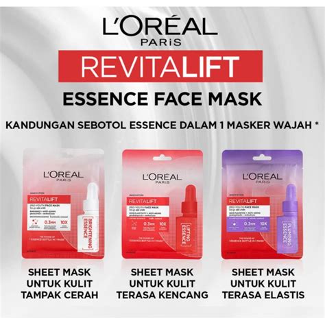 Jual L Oreal Paris Revitalift Face Mask Loreal Revitalift Pro Youth