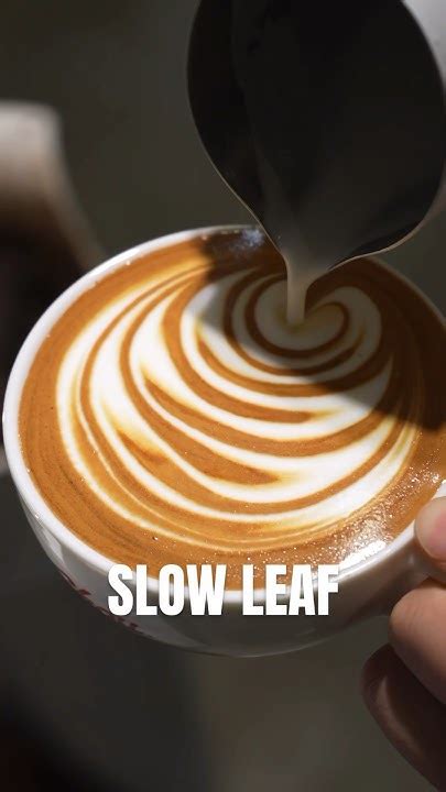 Latte Art Tutorials Slow Leaf 慢葉拉花 Coffee Latteart Latteアート