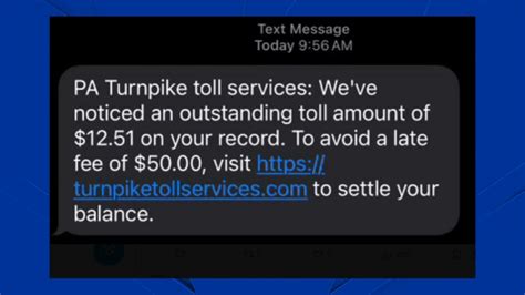 Text Phishing Scam Targets Pa Turnpike E Zpass Users Nbc10 Philadelphia