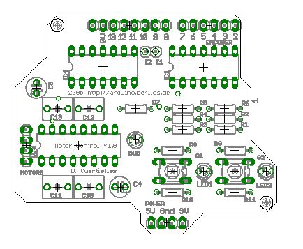 Official Motor Drive Shield L D Emartee