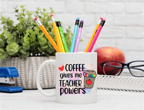 Teacher Mug Teacher Appreciation Gift Funny Student Teacher - Etsy