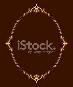 oval frame royalty  vector stock freeimages