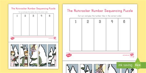 The Nutcracker 1 5 Number Sequencing Puzzle Profesor Hizo