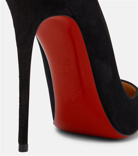 Christian Louboutin So Kate 120 Suede Pumps Editorialist