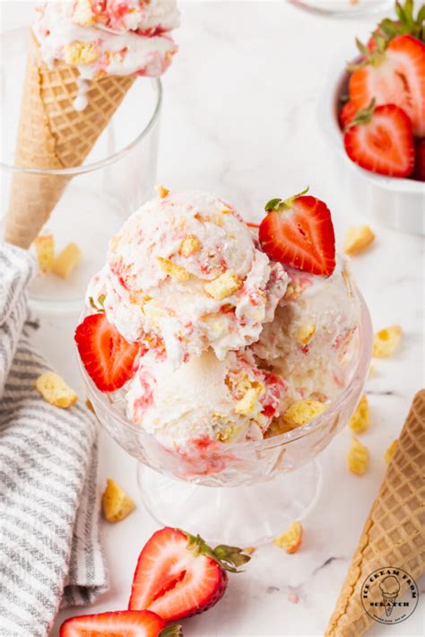 Strawberry Shortcake Ice Cream