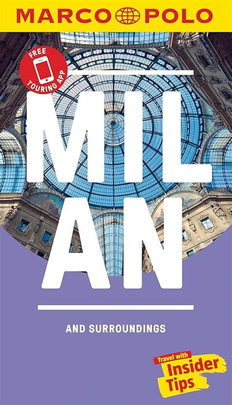 Milan Marco Polo Pocket Travel Guide 2019 With Pull Out Map Marco