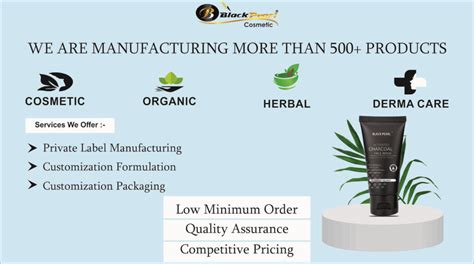 Contract Manufacturing Skin Care Products Blackpearl Cosmetic