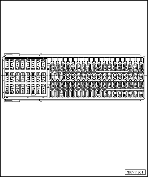 Volkswagen Jetta 2012 Fuse Box Diagram