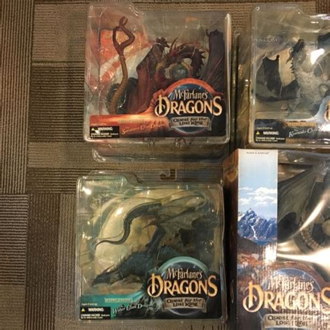 McFarlane S Dragons Quest For The Lost King Full Set Hobbies Toys