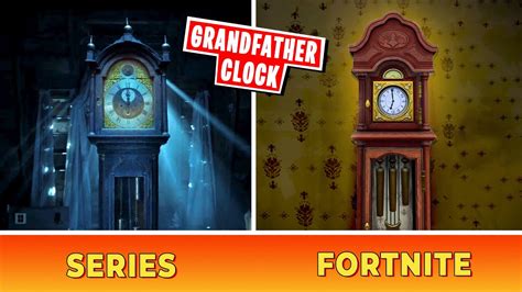 Comparing The Stranger Things Grandfather Clock In Fortnite Youtube