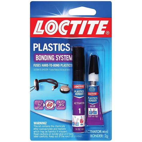 Loctite 681925 2 Gram Super Glue Plastics Bonding System With Activator