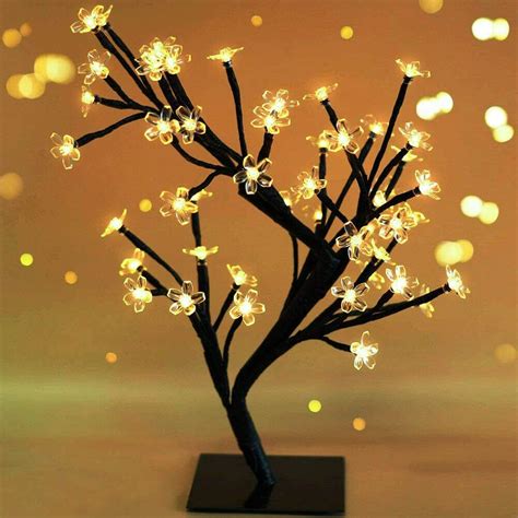 Led Tree Lights Cm Cherry Blossom Tree Light Up Bonzie Tree