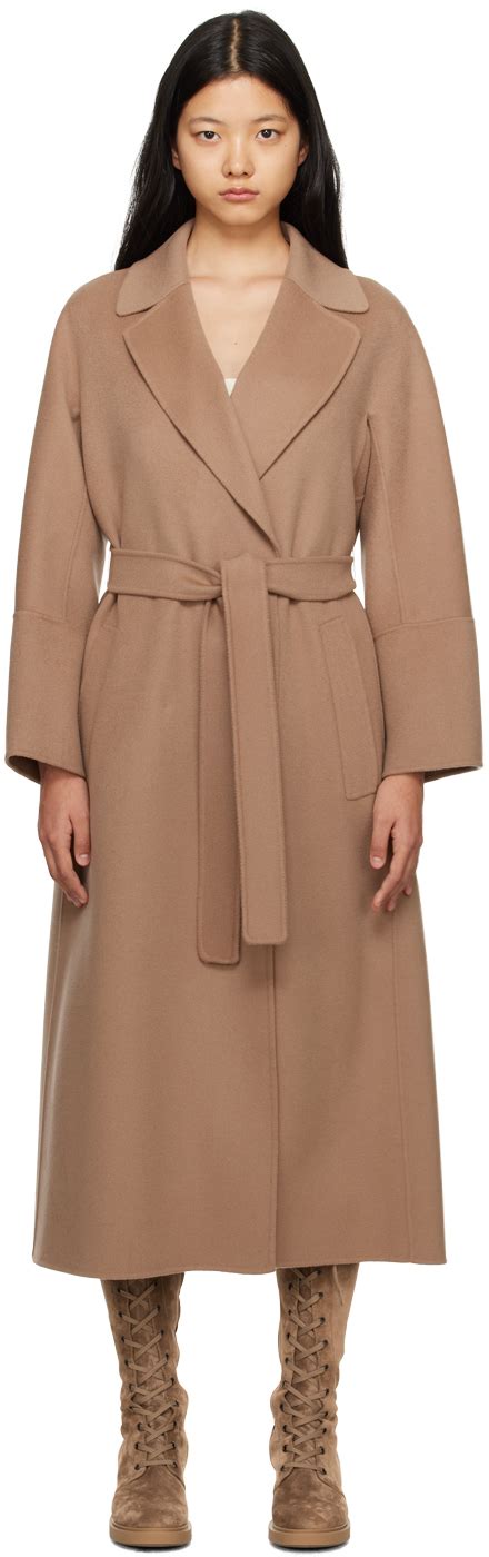 Beige Elisa Coat By S Max Mara On Sale