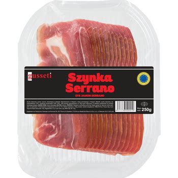 Szynka Serrano Plastry 250G Gusseti 14475983270 Allegro Pl