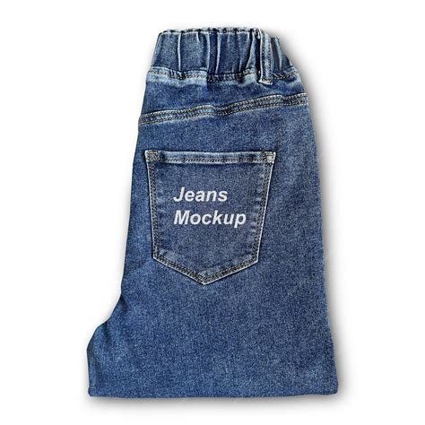 Premium PSD | Jeans mockup