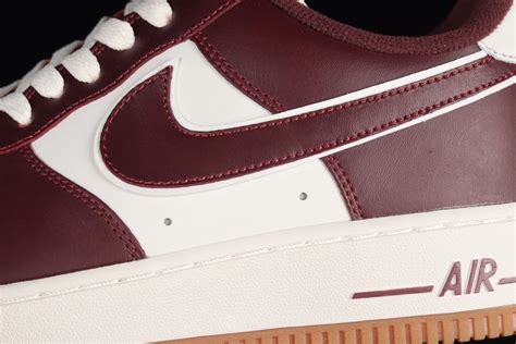 DQ7659 102 Nike Air Force 1 Low College Pack Maroon