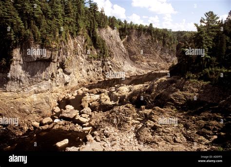 Grand Falls Gorge New Brunswick Canada Stock Photo - Alamy