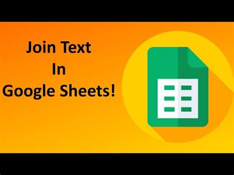 Concat Concatenate In Google Sheets Youtube