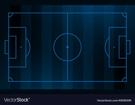 Soccer and football field background technology Vector Image