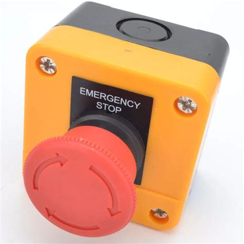 1NO+1NC e stop push button switch emergency stop switch-in Switches ...