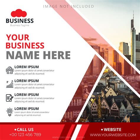 Download Corporate Promotional Business Banner Template Coreldraw