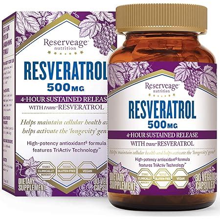 Amazon Garden Of Life Heart Resveratrol Supplement Powerful