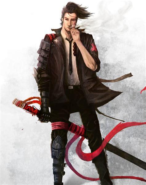 Random Modern Samurai / Detective by Yi-Kai on DeviantArt