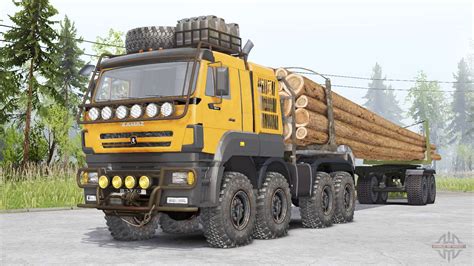 Kamaz 65228 TEMPO V1 2 Para Spin Tires