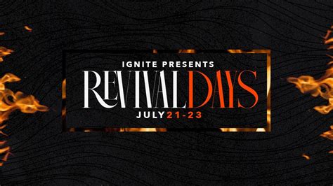 Saturday Night Live Ignite Revival Days July Nd Youtube