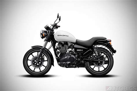 Royal Enfield Thunderbird 350X Whimsical White Left Side 2018 | AUTOBICS