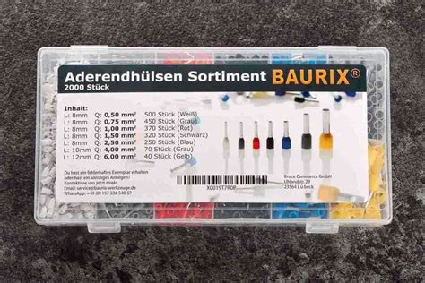 Baurix Premium Crimpzange Theseus Plus Aderendh Lsen