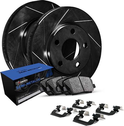 R Concepts Front Brakes And Rotors Kit Front Brake Pads Brake Rotors