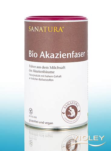 Sanatura Bio Akazienfaser Pulver G Bei Violey