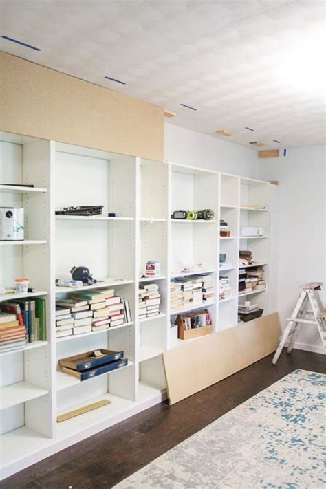 How To Build Easy Built Ins From Ikea Billy Bookcases