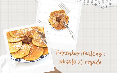 Pancakes Healthy Simples Et Rapides Healthylifemary