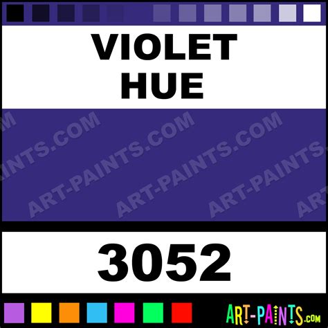 Violet Glossy Acrylic Paints 3052 Violet Paint Violet Color Color