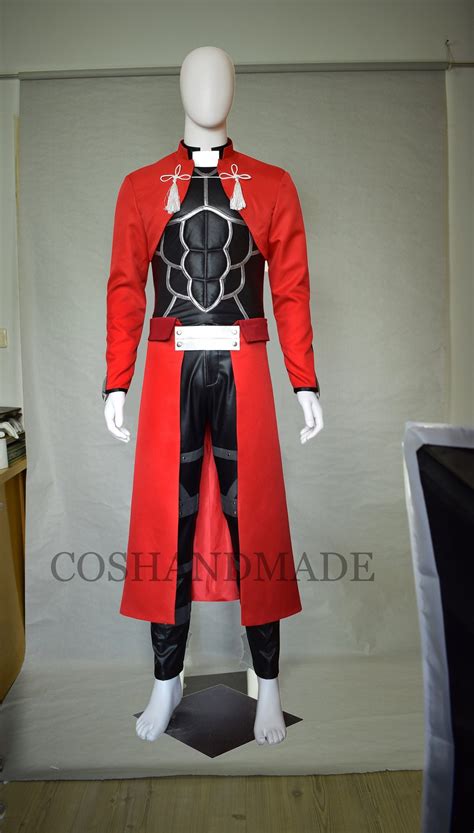 Fate Stay Night Armor Fate Grand Order Archer Cosplay Costume Red Emiya ...