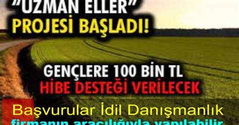 Uzman eller projesi başvuruları başladı