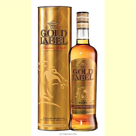 Get Gold Label Idl Premium Arrack Online Price In Sri Lanka Victory