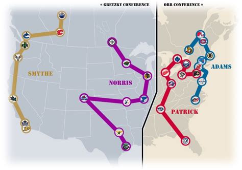 Nhl Realignment Project Maps Week 37—west West West East