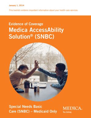 Fillable Online Accessability Solution Evidence Of Coverage Medica