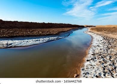 Stream Flowing Through Dashte Lut Lut Stock Photo Shutterstock