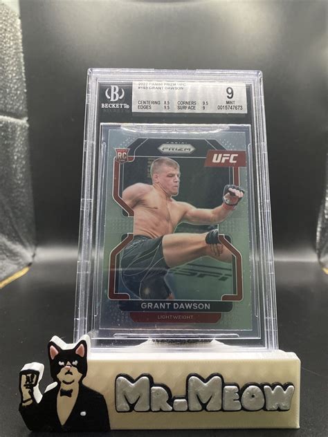 2022 PRIZM UFC Grant Dawson 193 RC BGS 9 EBay